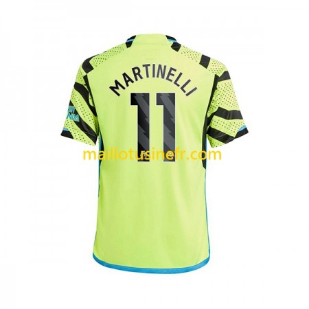 Maillot de Foot Arsenal Gabriel Martinelli 11 Extérieur 2023-24